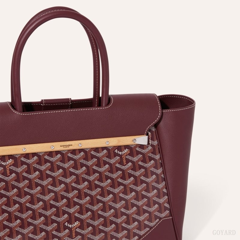 Burgundy Goyard Saïgon tote bag | BKTS7870