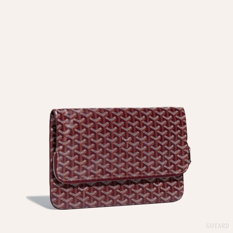 Burgundy Goyard Sainte-Marie GM Clutch | OPDM0155