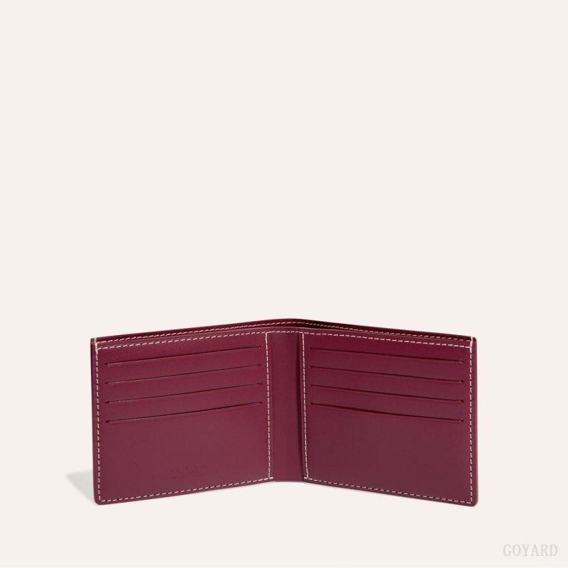 Burgundy Goyard VICTOIRE WALLET | KOTU8901