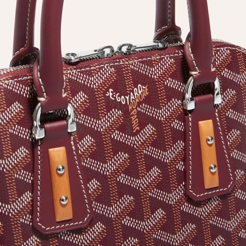 Burgundy Goyard Vendôme Mini Bag | ACTO7825