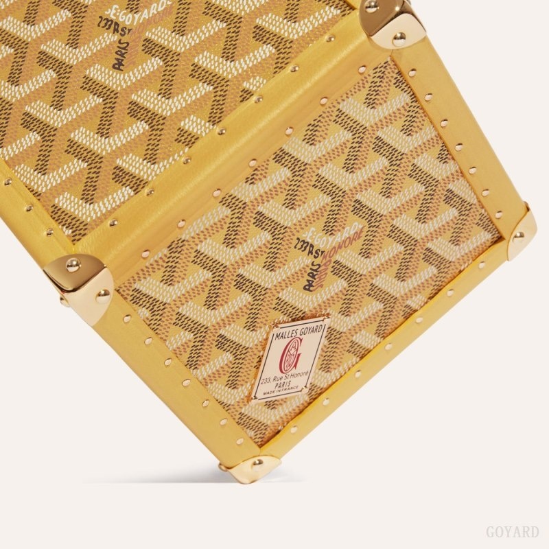 Gold Goyard Dé Trunk Bag | PFMT0887