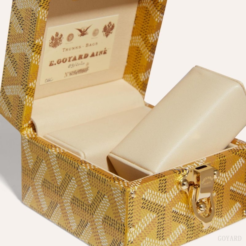 Gold Goyard REGENCE TRUNK | NXPP0697