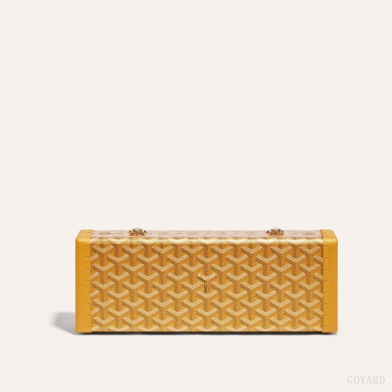 Gold Goyard SAINT-HONORE TRUNK BAG | TZKF6055