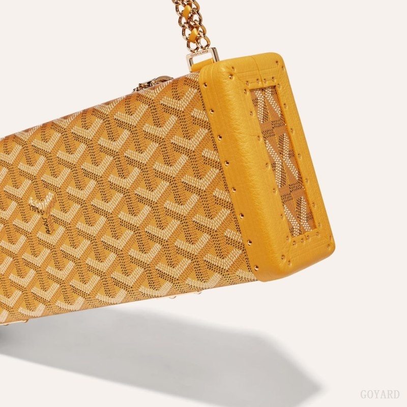 Gold Goyard SAINT-HONORE TRUNK BAG | TZKF6055