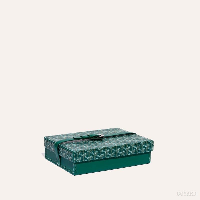 Green Goyard 8 WATCH CASE | PEDX9059