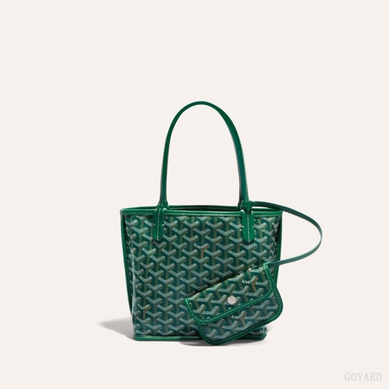 Green Goyard ANJOU MINI BAG | ZWCS5279