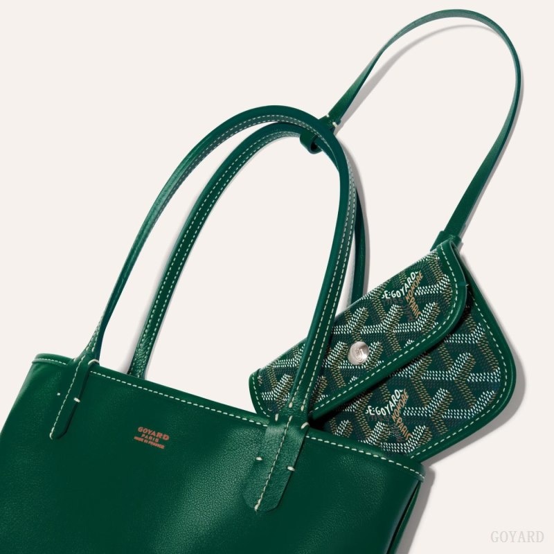 Green Goyard ANJOU MINI BAG | ZWCS5279