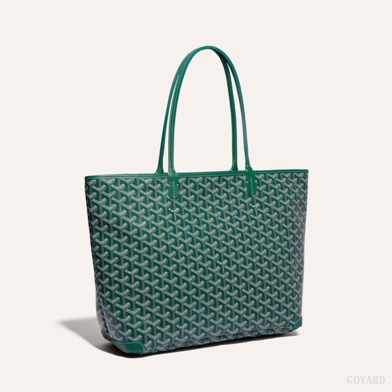 Green Goyard ARTOIS MM BAG | OERS7474