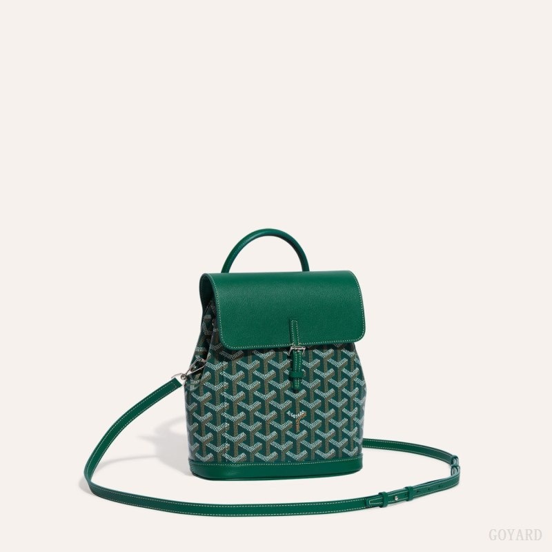 Green Goyard Alpin Mini Backpack | YALU0199