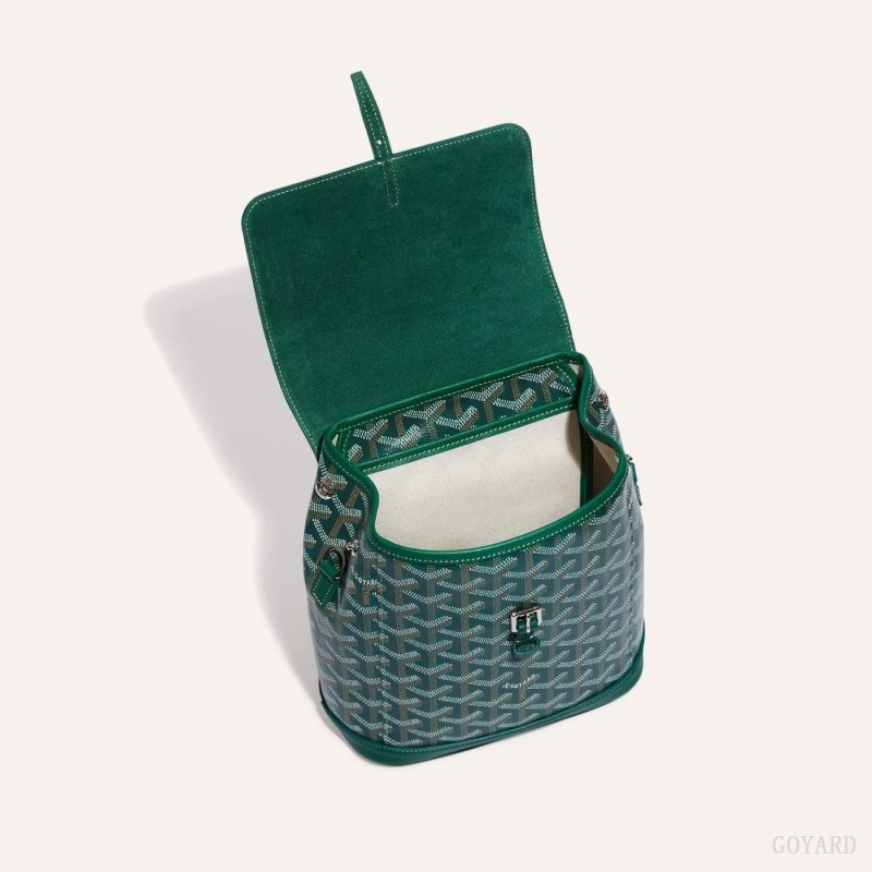 Green Goyard Alpin Mini Backpack | YALU0199