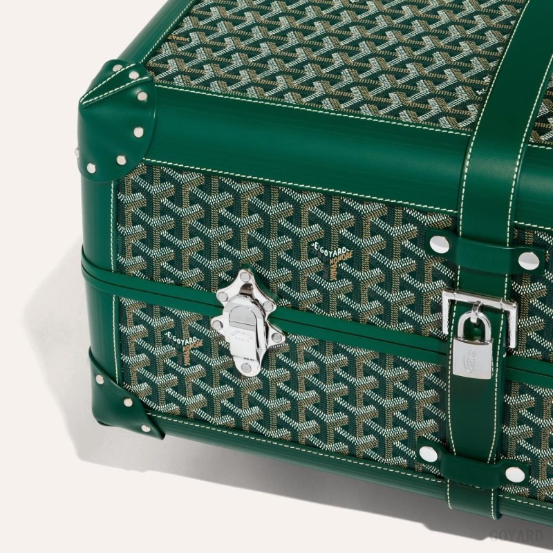 Green Goyard BOURGET PM TROLLEY CASE | IWEE1135