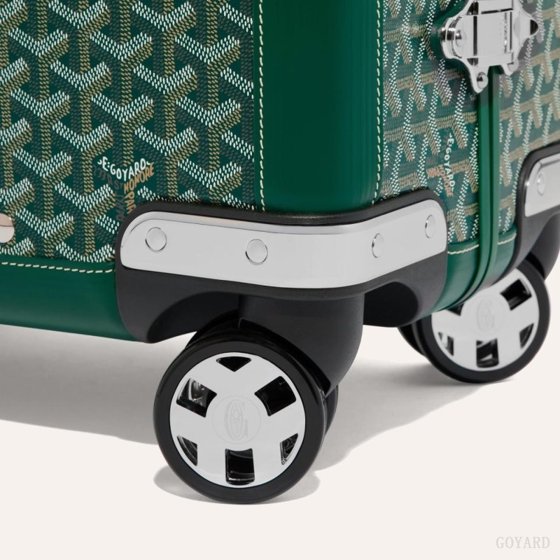 Green Goyard BOURGET PM TROLLEY CASE | IWEE1135