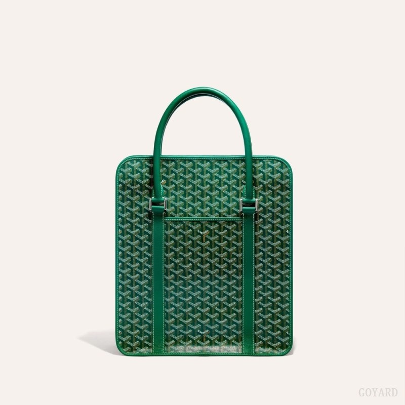 Green Goyard BOURGOGNE BAG | HDWY4031