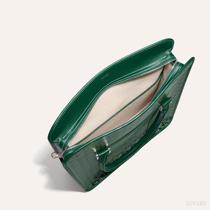 Green Goyard BOURGOGNE BAG | HDWY4031