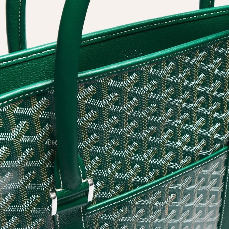 Green Goyard BOURGOGNE BAG | HDWY4031