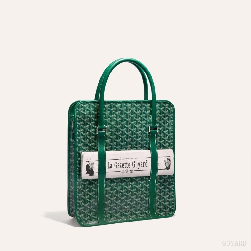 Green Goyard BOURGOGNE BAG | HDWY4031