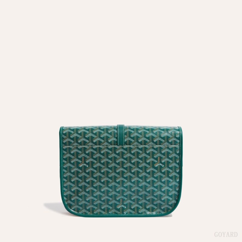 Green Goyard Belvedere MM Bag | WYKM1383