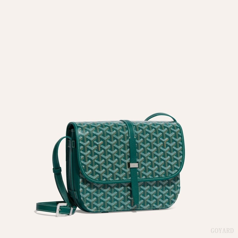 Green Goyard Belvedere MM Bag | WYKM1383