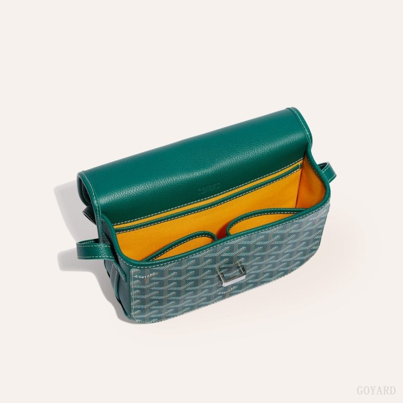 Green Goyard Belvedere PM Bag | MIAX9451