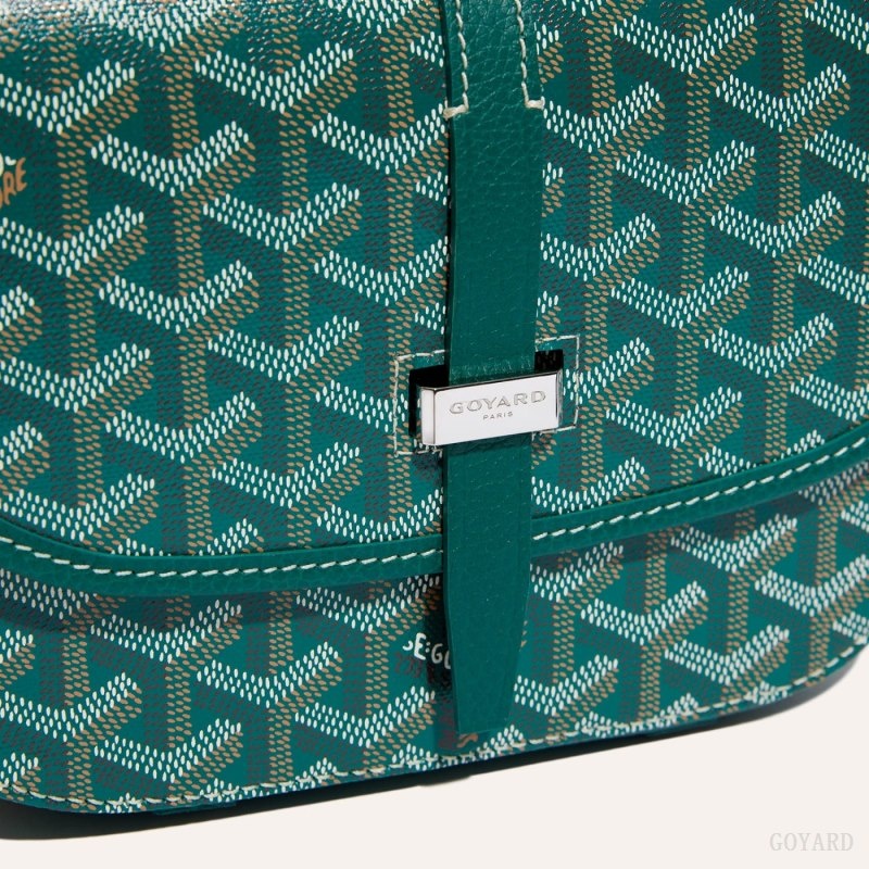 Green Goyard Belvedere PM Bag | MIAX9451