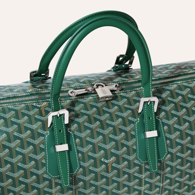 Green Goyard Boston 45 bag | OTAM4569