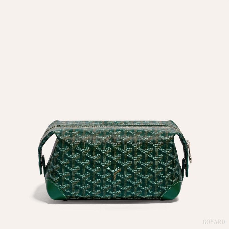 Green Goyard Bowling 25 Toiletry Bag | IJVA3092