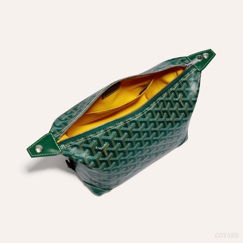 Green Goyard Bowling 25 Toiletry Bag | IJVA3092