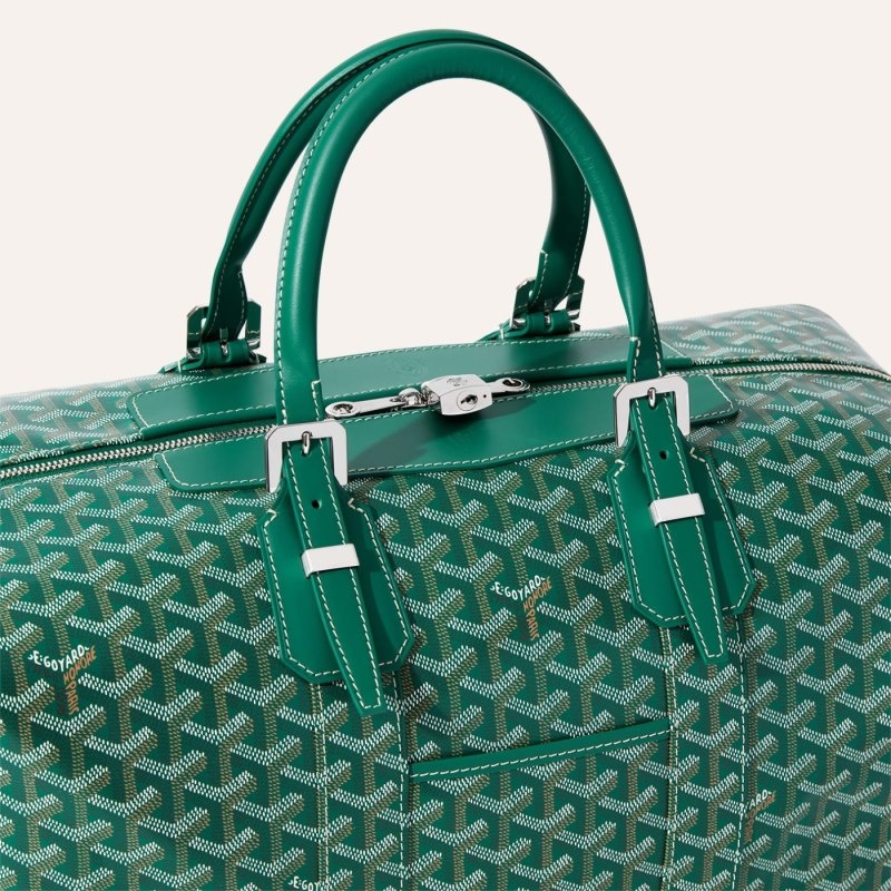 Green Goyard Bowling 45 bag | SELO2103