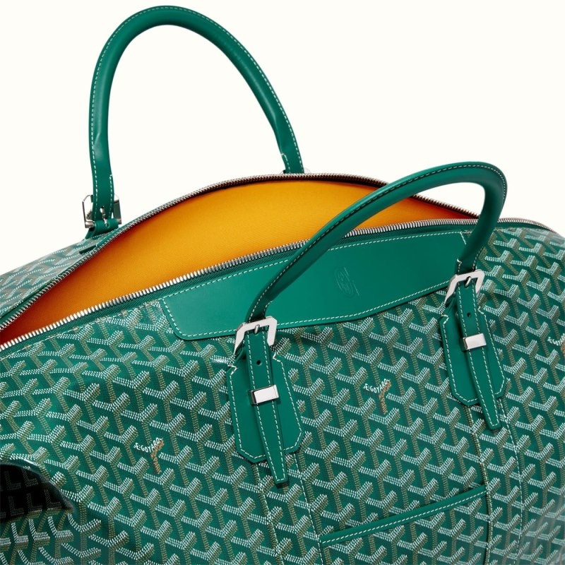 Green Goyard Bowling 55 bag | KWOH1782