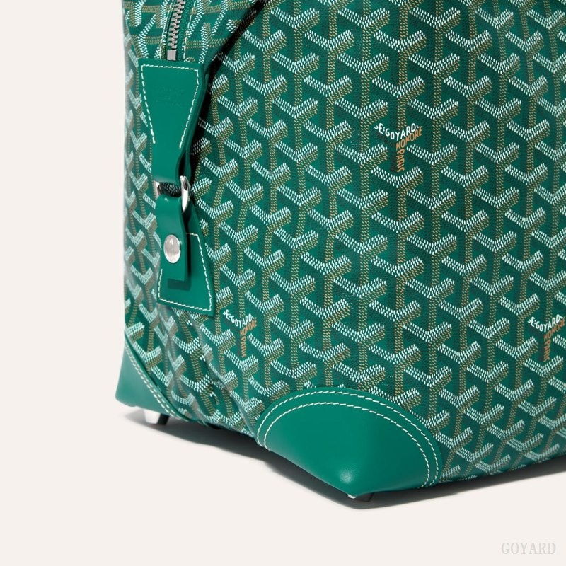 Green Goyard Bowling 55 bag | KWOH1782