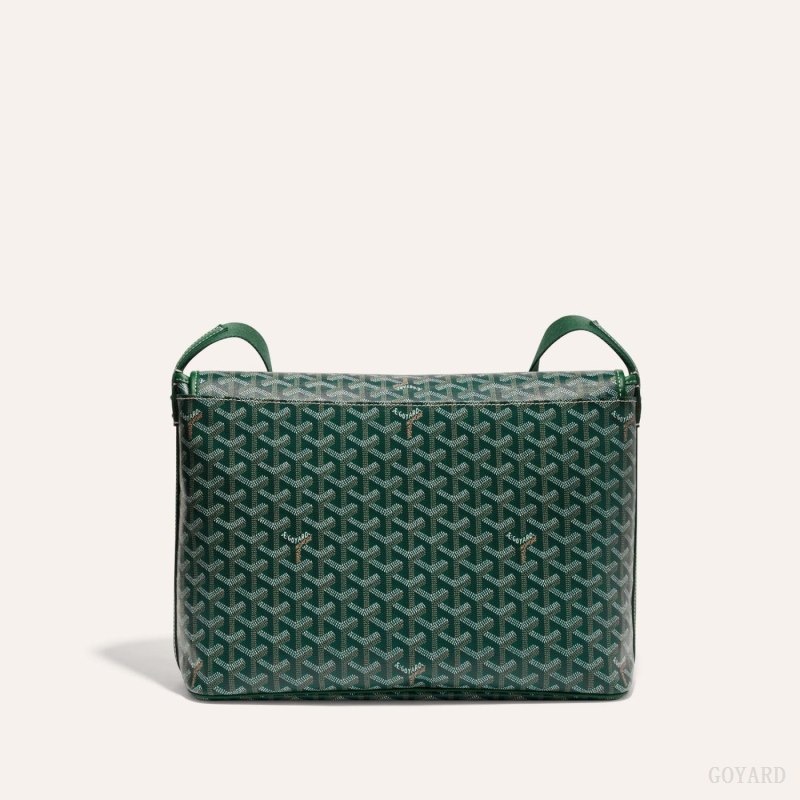 Green Goyard CAPETIEN MM MESSENGER BAG | TFFW9575