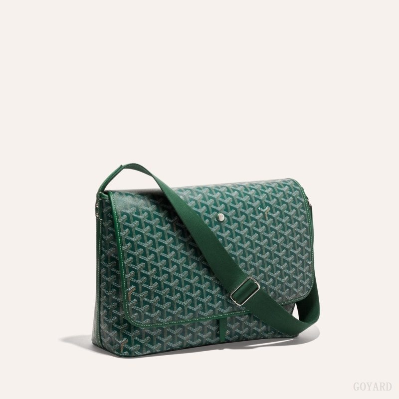 Green Goyard CAPETIEN MM MESSENGER BAG | TFFW9575