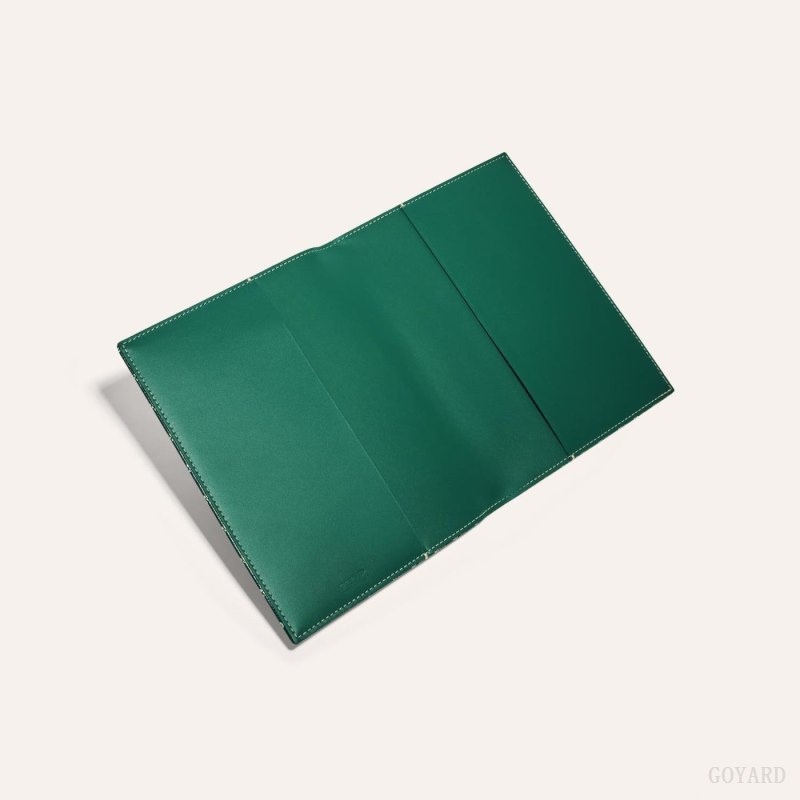 Green Goyard CASTIGLIONE DOCUMENT COVER | RRMI0372