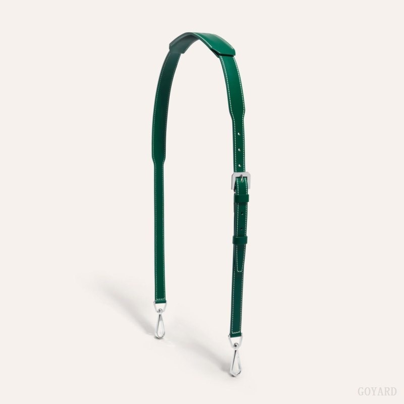 Green Goyard CUIR MM STRAP | CCGH9383