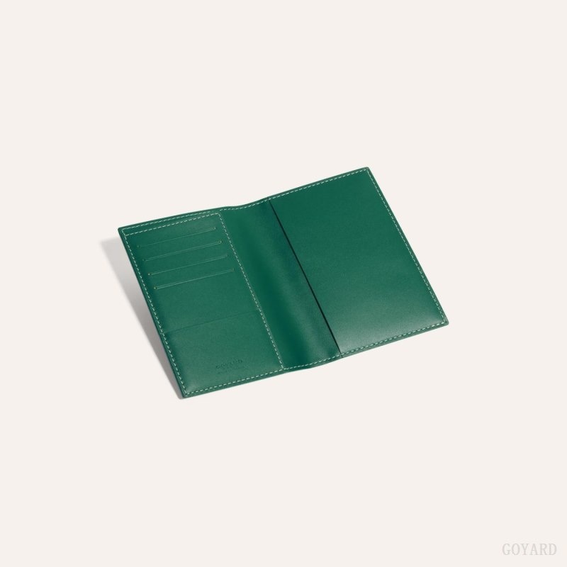 Green Goyard GRENELLE PASSPORT COVER | MFZH7447