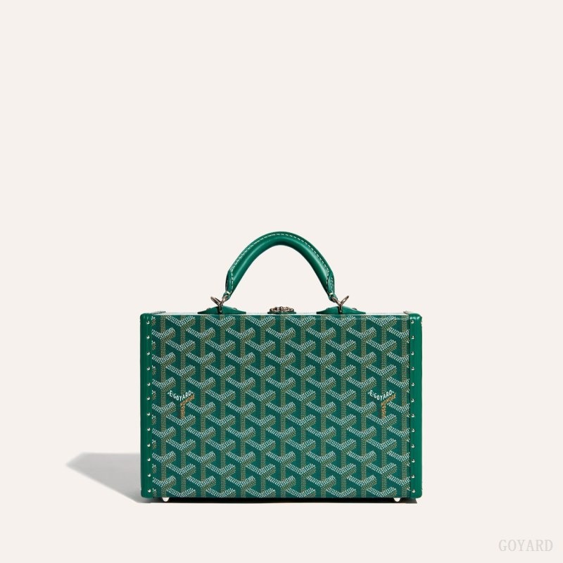 Green Goyard Grand Hôtel Trunk Bag | KZOT7379