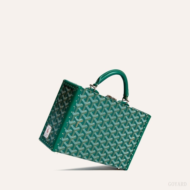 Green Goyard Grand Hôtel Trunk Bag | KZOT7379