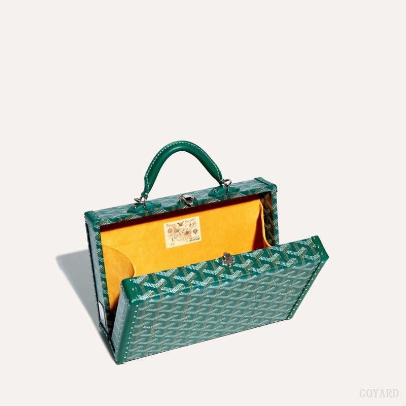 Green Goyard Grand Hôtel Trunk Bag | KZOT7379