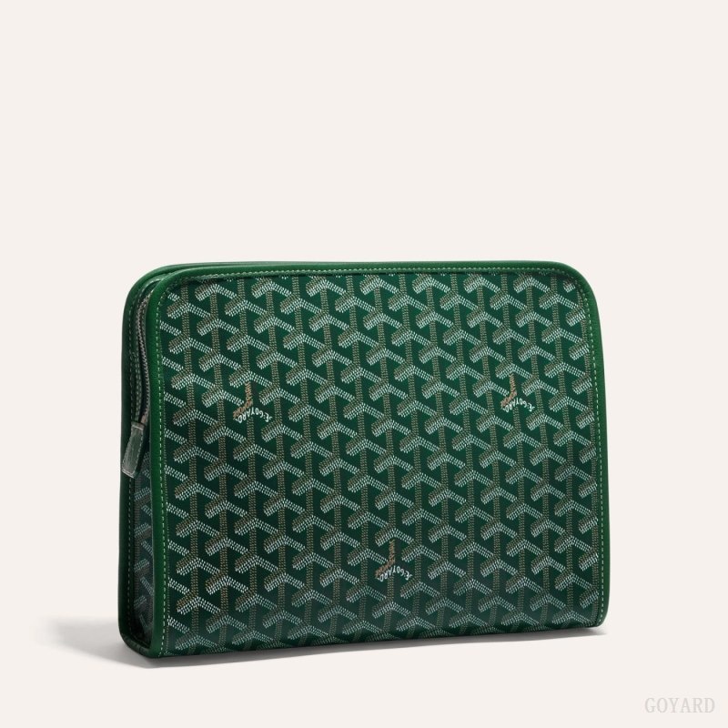 Green Goyard JOUVENCE GM TOILET BAG | EUVF9390