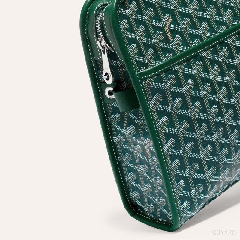 Green Goyard JOUVENCE GM TOILET BAG | EUVF9390