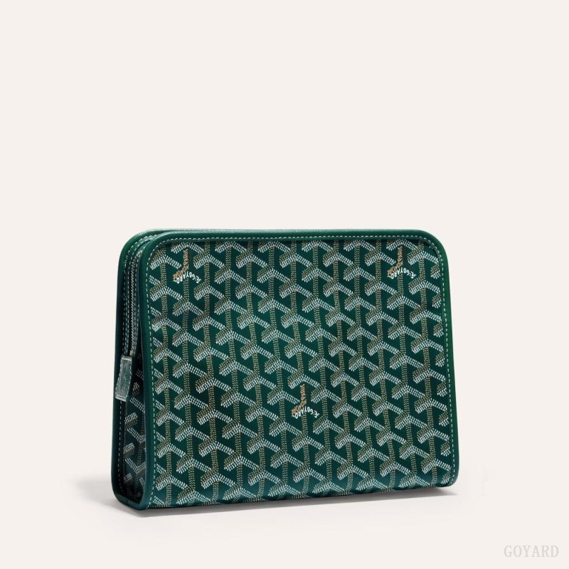 Green Goyard JOUVENCE MM TOILET BAG | KZLG3727