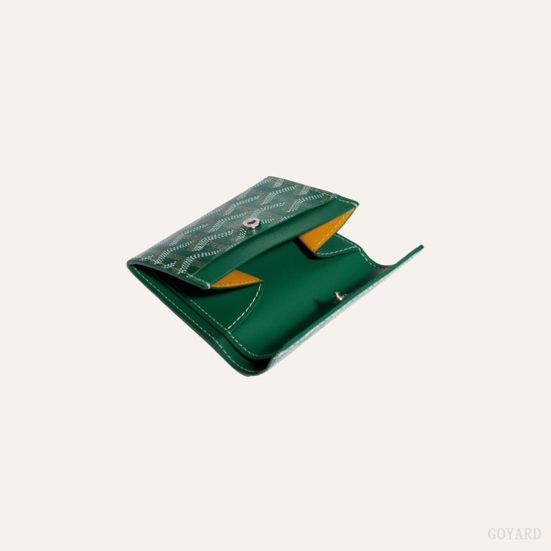 Green Goyard MARIGNY WALLET | UMAK1173