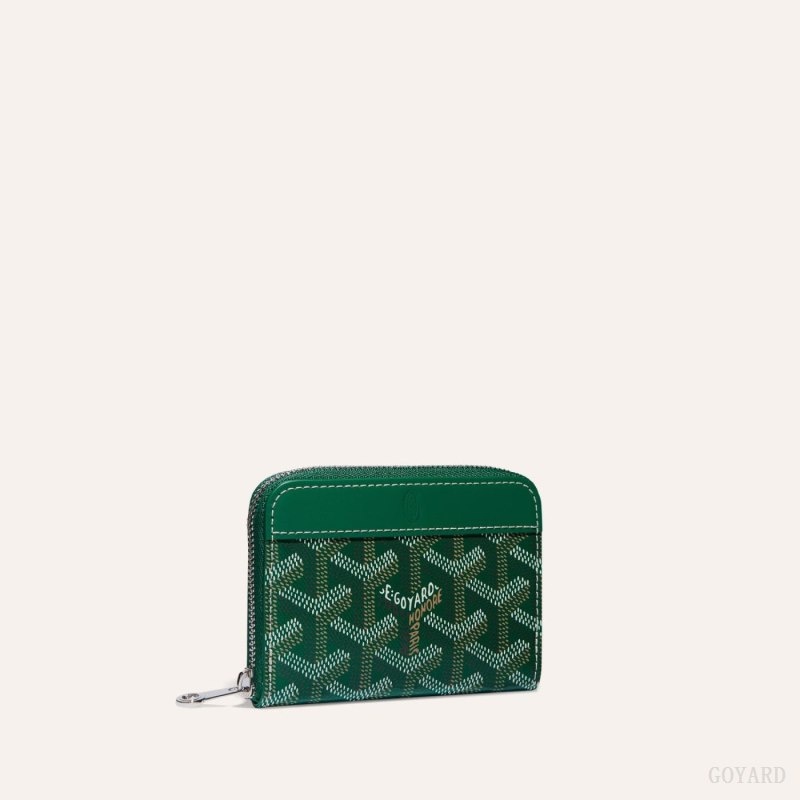 Green Goyard MATIGNON MINI WALLET | MZFA9179