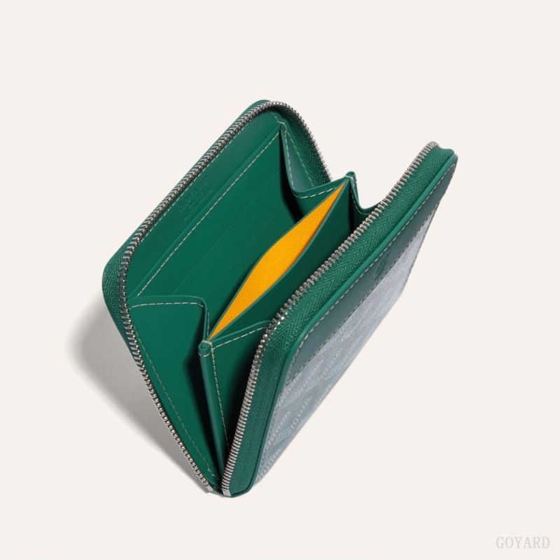 Green Goyard MATIGNON PM WALLET | OLXV8205