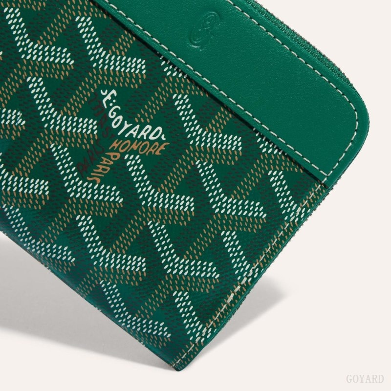 Green Goyard MATIGNON PM WALLET | OLXV8205