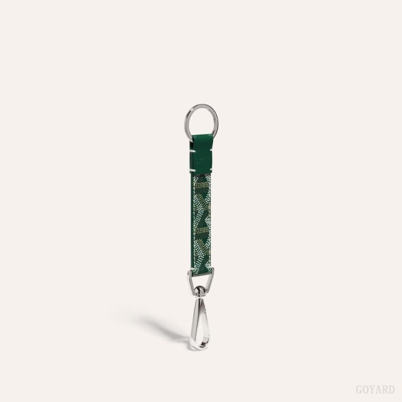 Green Goyard MOUSQUETON KEY RING | BFNE4425