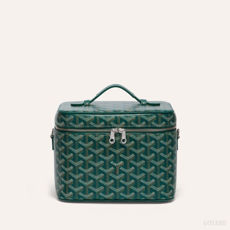 Green Goyard MUSE VANITY CASE | FGHU9309