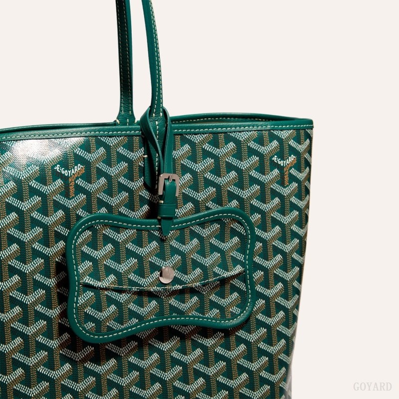 Green Goyard Os Grey Dog pocket | KGLH4618