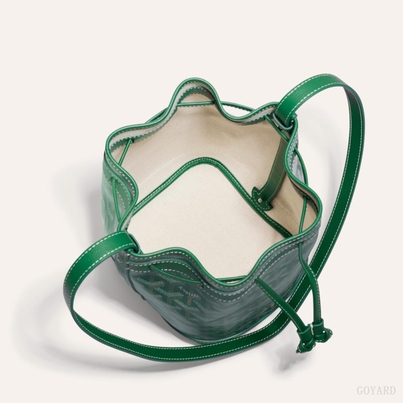 Green Goyard PETIT FLOT BUCKET BAG | LDNV7422