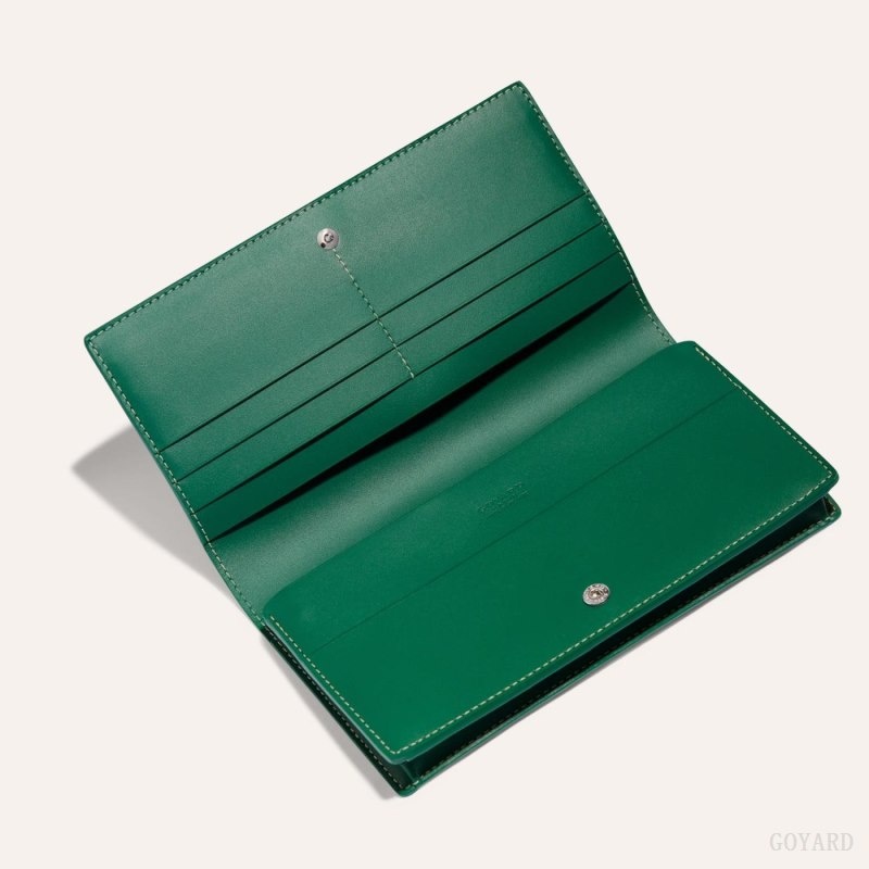 Green Goyard RICHELIEU WALLET | NWUZ6087